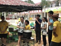 岭师领导赶赴雷州看望三下乡社会实践队
