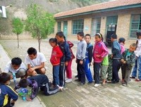 中国矿业大学“一路黔行”支教团坭井小学——趣味运动