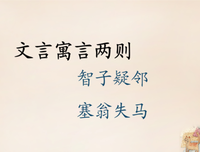 关于塞翁失马的语句