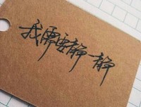 手写名句欣赏