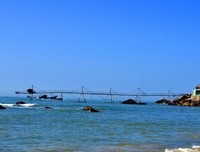 沿着汕头的海岸线