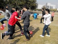 中矿大信控学院锋行志愿者协会举办“锋行杯”闪光电焊