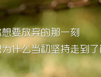 关于励志的句子