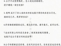 古风句集的句子
