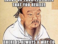 关于热火朝天的格言