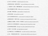 关于无可取代的座右铭