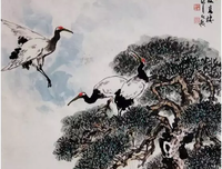 疏密有度的松树