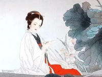 莫道不销魂，帘卷西风，人比黄花瘦