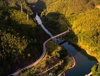 弯弯的江坡路