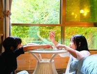 蓝山深处的木屋