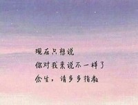 可能有种小悲凉的句子