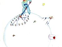 小王子手稿画传版读后感摘抄