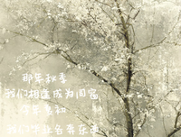 关于各奔东西的语句