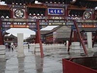 北京考场外，有一位66岁的考生父亲