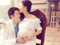 我跟老公3月份结的“婚”，没领证，属于未婚先孕……