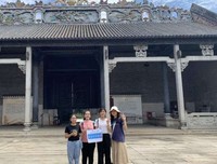 响应“三下乡”实践号召，岭师学子访沙滘南村