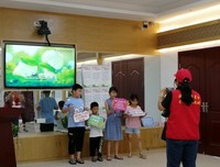 中国矿业大学外文学院“最美志愿红，绿色好生态”实践