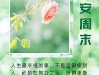 人生真当来所谓幸福，不痛苦气好是幸福。句子