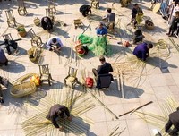 篾匠的一个小动作