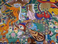 描写色彩斑斓的经典句子