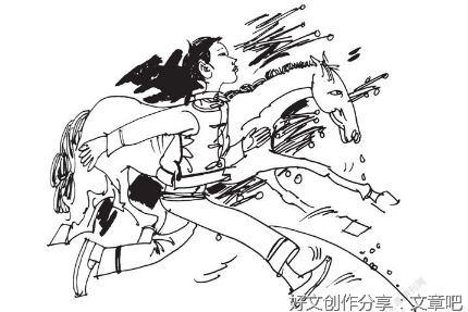 五爷的独轮车