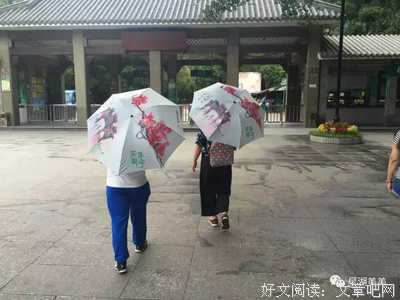 雨伞不单单是用来遮阳挡雨的
