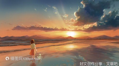 夏日黄昏