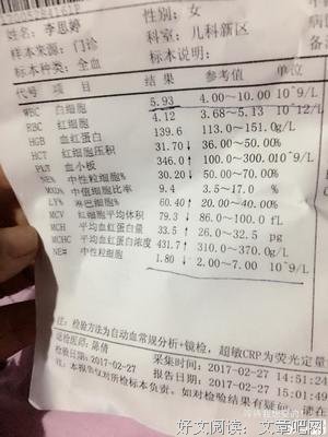 我查出来发烧
