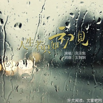 人生若只如初见