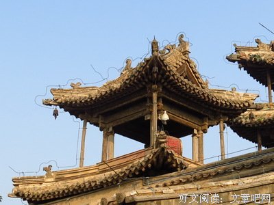 走在明代的城墙上
