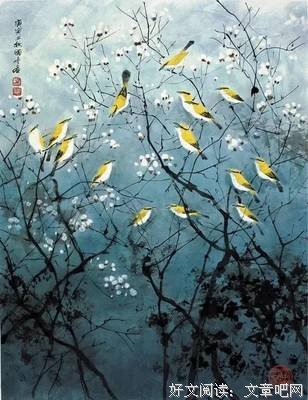 临窗听雨