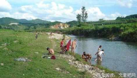 儿时村夏热中趣