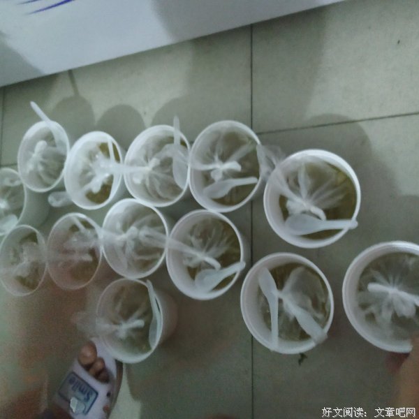 后勤小碎事一则