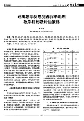 在反思中不断进行完善