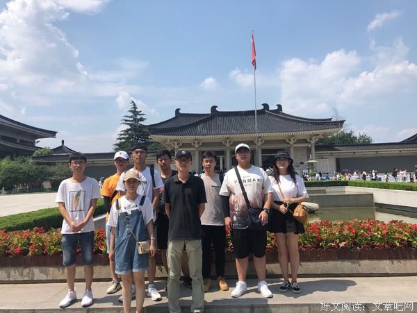 中矿大电力学院革命精神实践团来到第四站西安—陕西博物馆