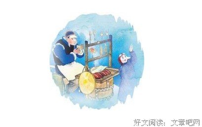 吹糖人的街头艺术