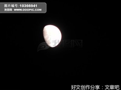 冬夜里的月光