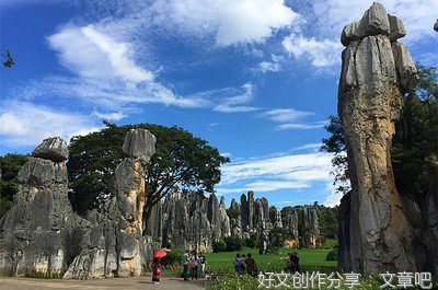 秦凤岗： 游金锁石林