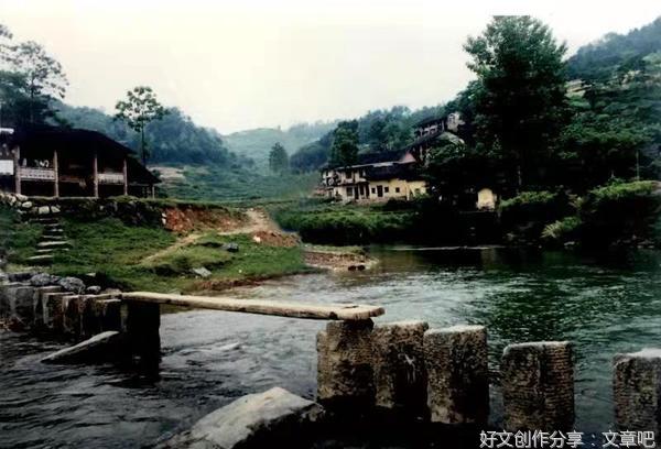 家乡的老石墩桥