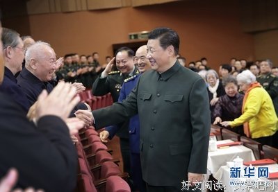 中央领导同志慰问老同志 新华社今天16:27