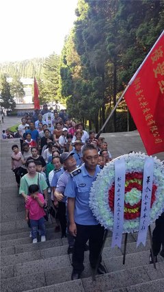 走进北山公园，追寻红色足迹