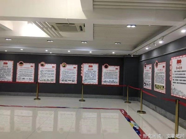 红帆“岭”航实践队：参观花都图书馆党史展览会
