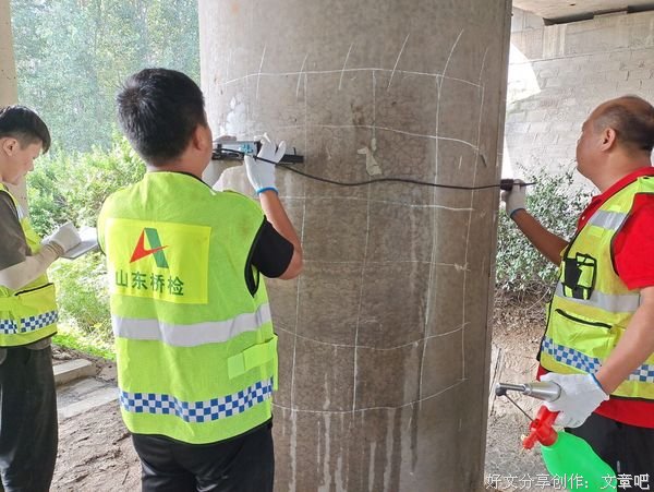“见微知桥筑，砼心护民安”社会实践团继续对菏高速梁调研