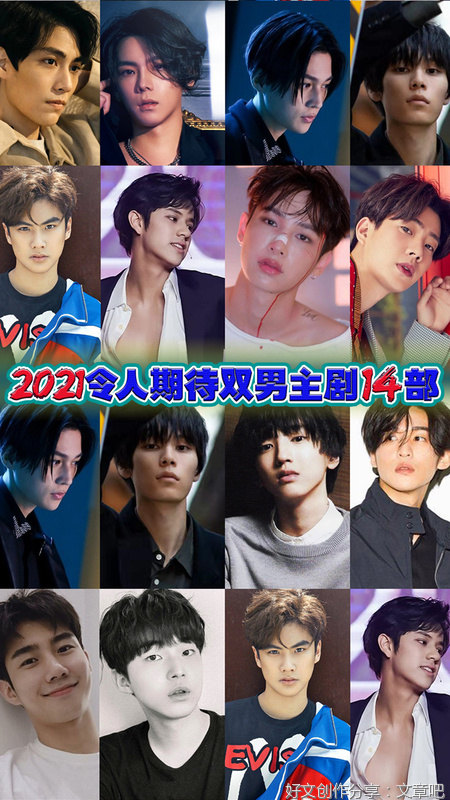 追剧指南丨2021令人期待双男主电视剧14部（高分双男主腐剧）