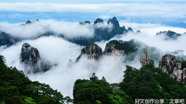 黄山细雨