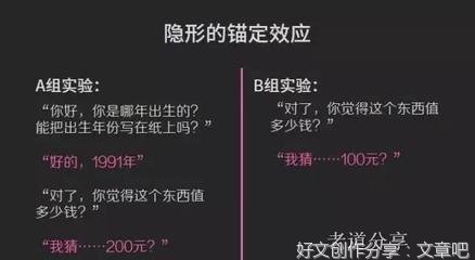 定价的学问
