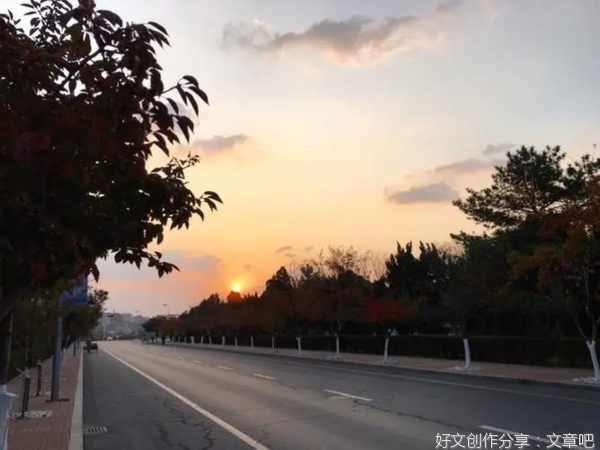 小城 流动中的风景