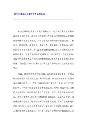 “岭先行”社会实践个人心得总结