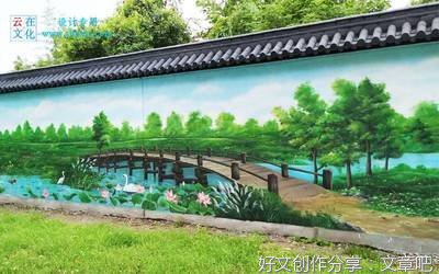 “齐城寻忆”社会实践团队开展恒丰花园墙绘工作