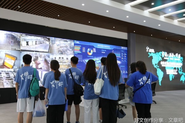 山东理工大学“粮”好实践团前往友泓生物科技有限公司展厅参观学